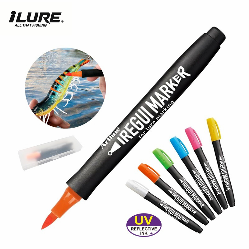 Fishing Lure Making Kit - Neues Angelzubehör UV-Fluoreszierender Farbstift für Weich-