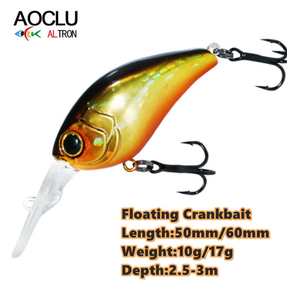 Fishing Lure Crankbait - Aoclu schwimmende Elritze 50mm 10g 60mm