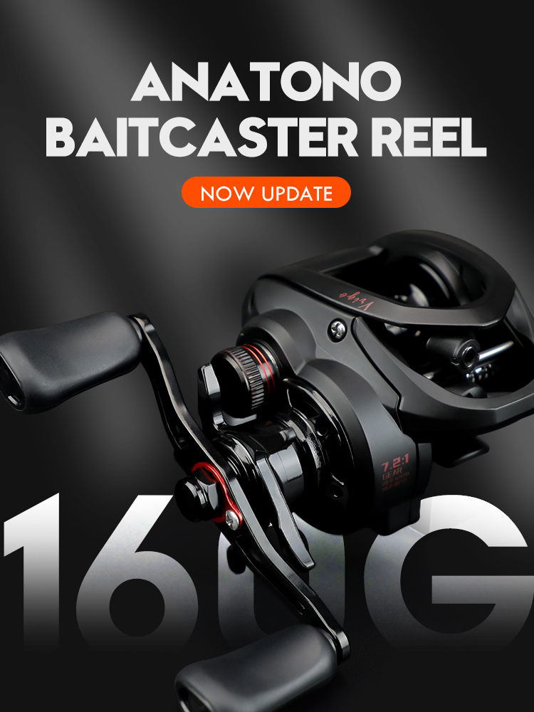 Kastking Reel Zephyr - ANATONO Vrigo 160g Ultraleichte Baitcastingrolle BFS