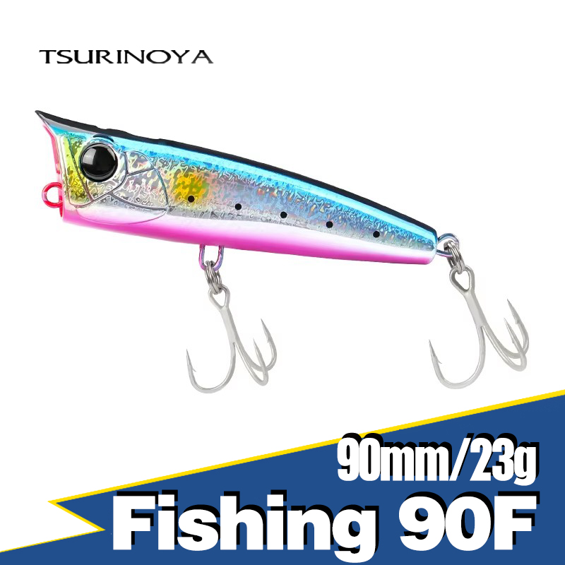 Fishing Lure Popper - TSURINOYA 90mm 23g Topwater Popper Angeln