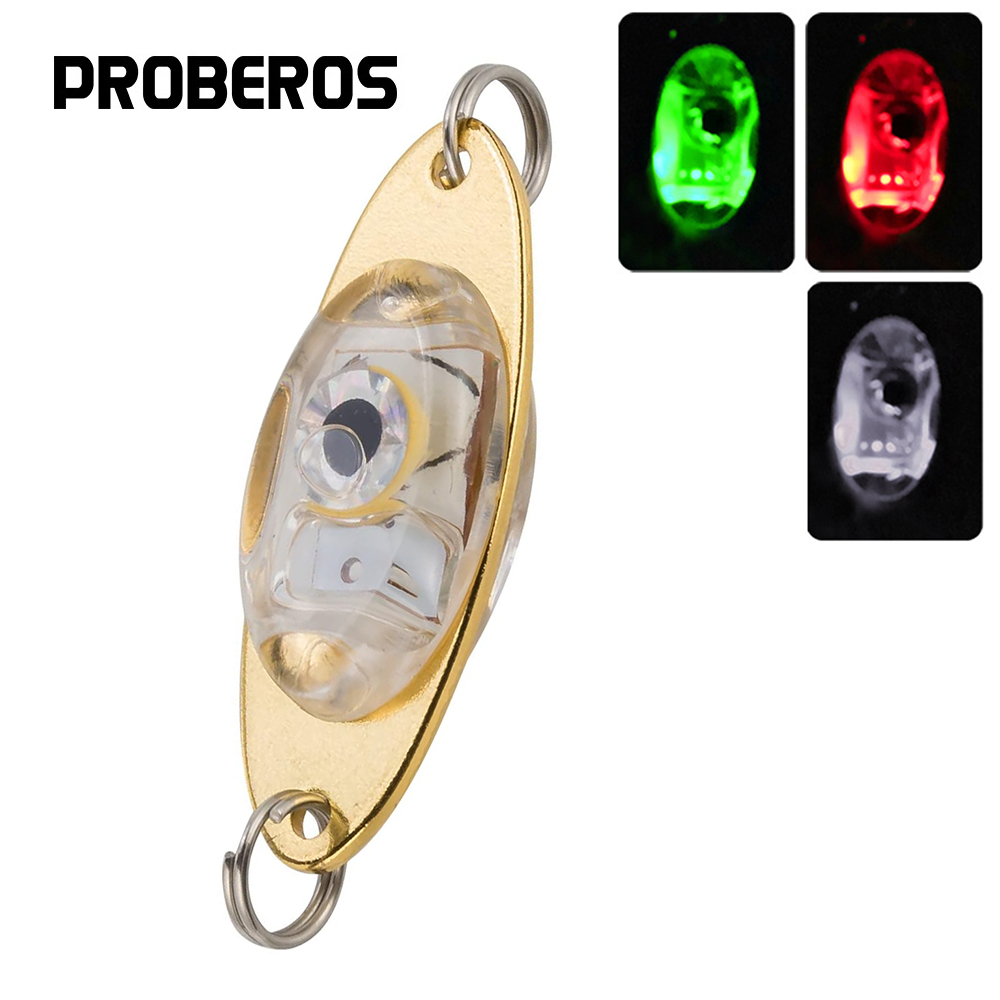 Fishing Lure Spoon - Pro Beros LED Angeln Deep Drop
