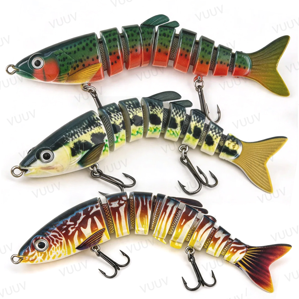 Fishing Lure Popper - 100 Stück Angelköder für Barsch, Oberflächenköder,