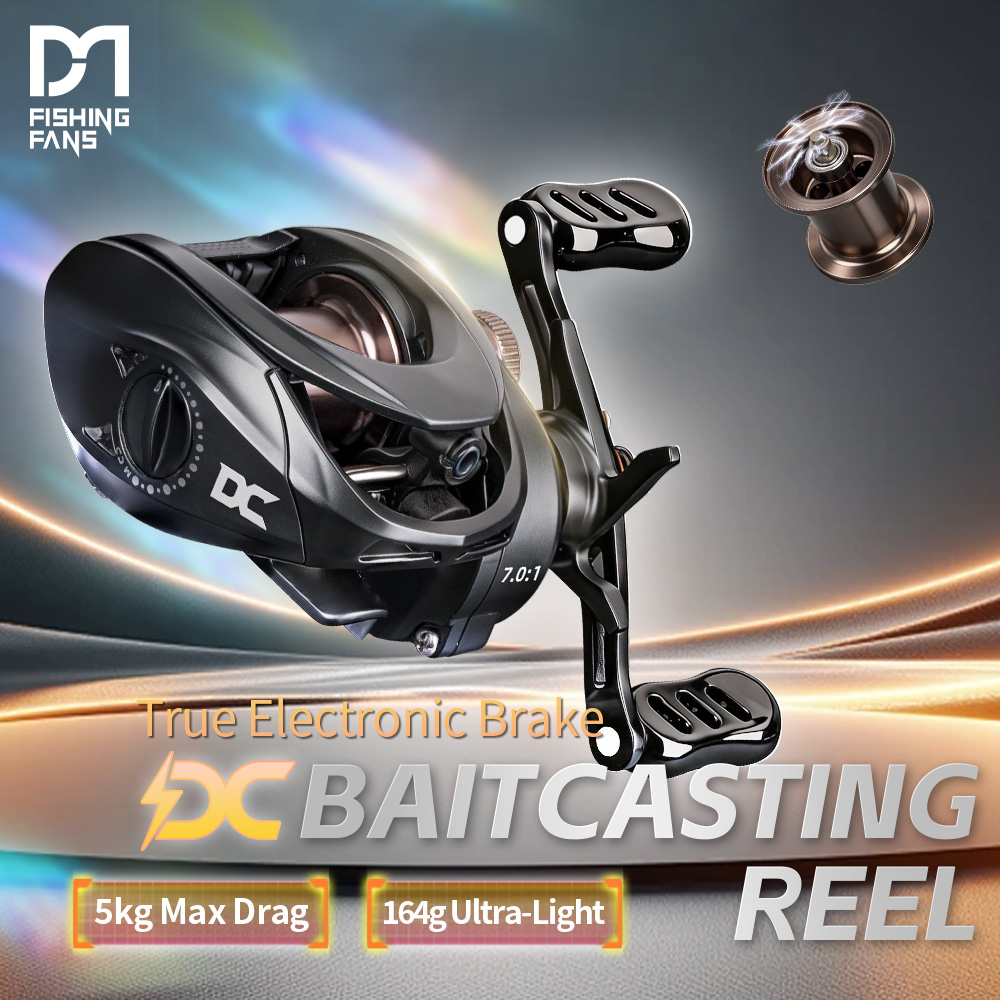 Kastking Reel Zephyr - FISHINFANS C1Dc Baitcasting Angelrolle für Weitwürfe,