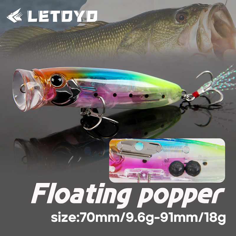Fishing Lure Blade Bait - LETOYO Angelköder 10g 18g Flash Blade