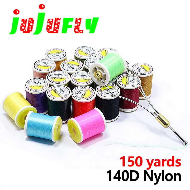 Fishing Lure Popper - Jujufly 150 Yards/Spule 140D Nylonfaser Universeller