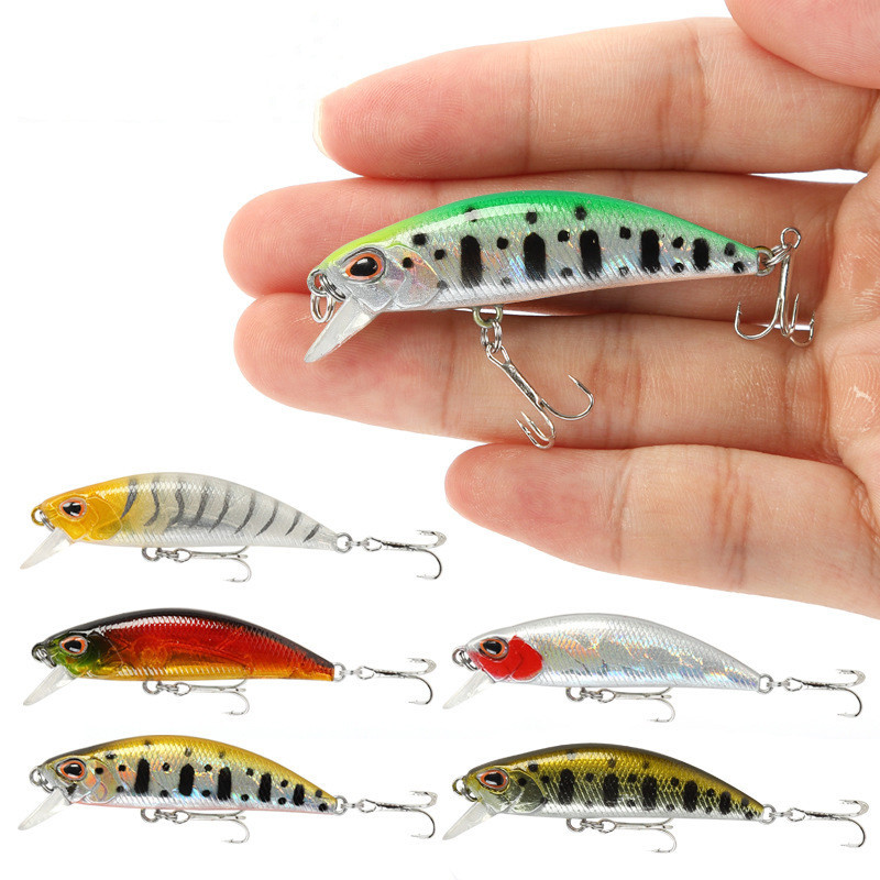 Fishing Lure Jerkbait - Mini Sinking Minnow Wobbler Angeln Lockt