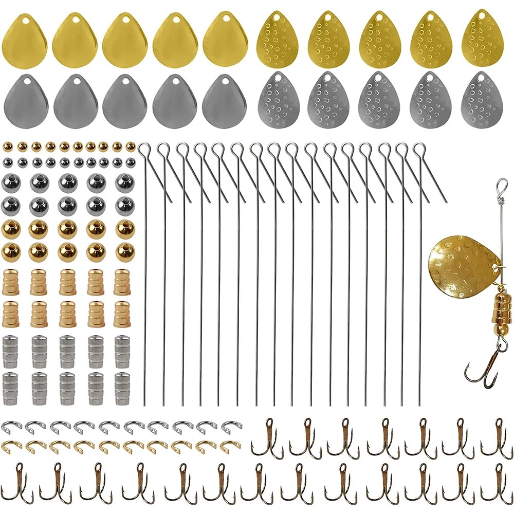Fishing Lure Blade Bait - 140Pcs Angeln Lockt, Der Kit Angeln