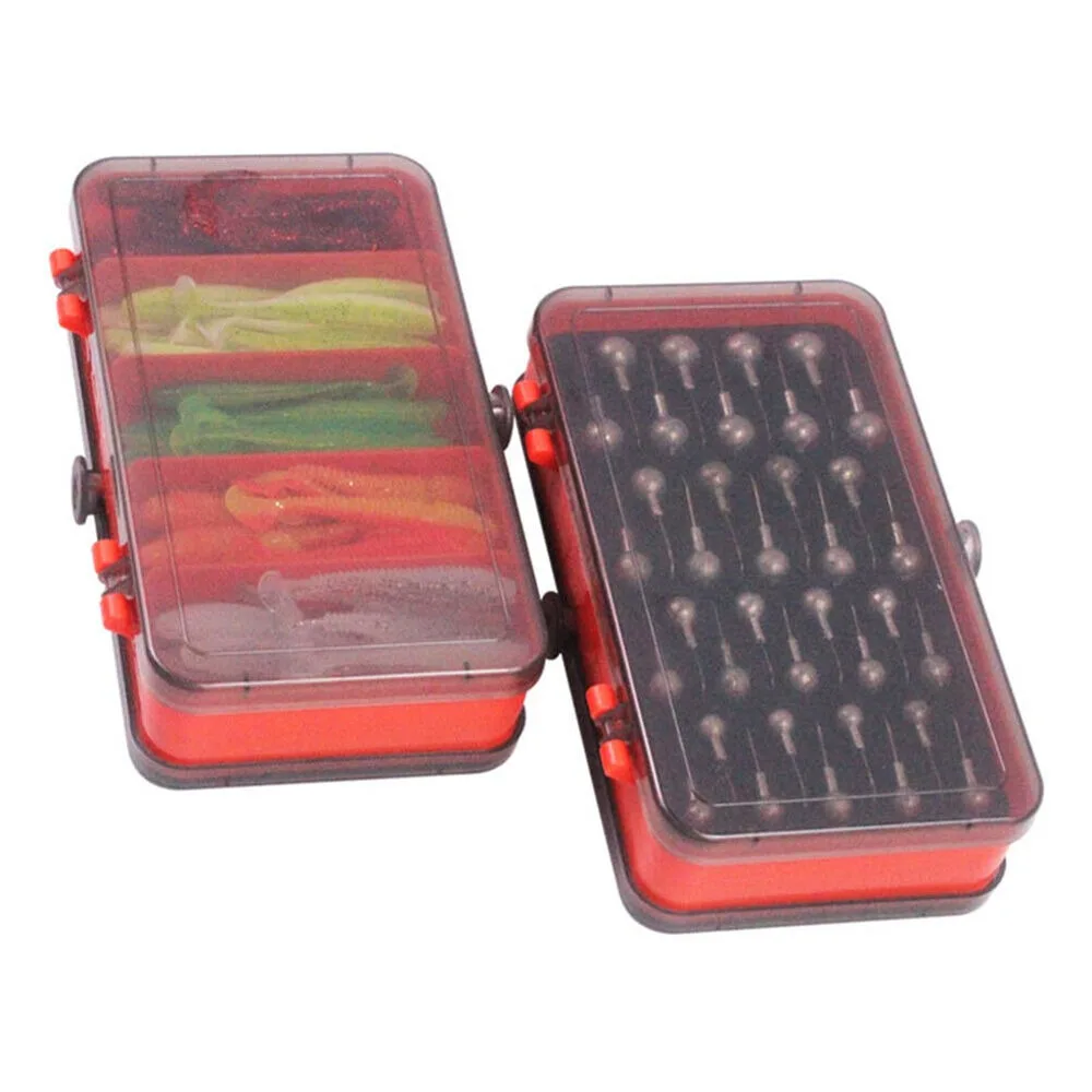 Fishing Lure Crankbait - Tragbare Doppelseitige Split Köder Box Kurbel
