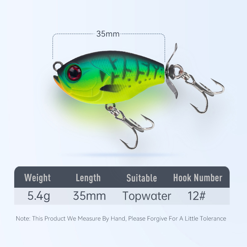 Kingdom Propeller Topwater Pop – Fishing Lure Popper Bewertung und Preis