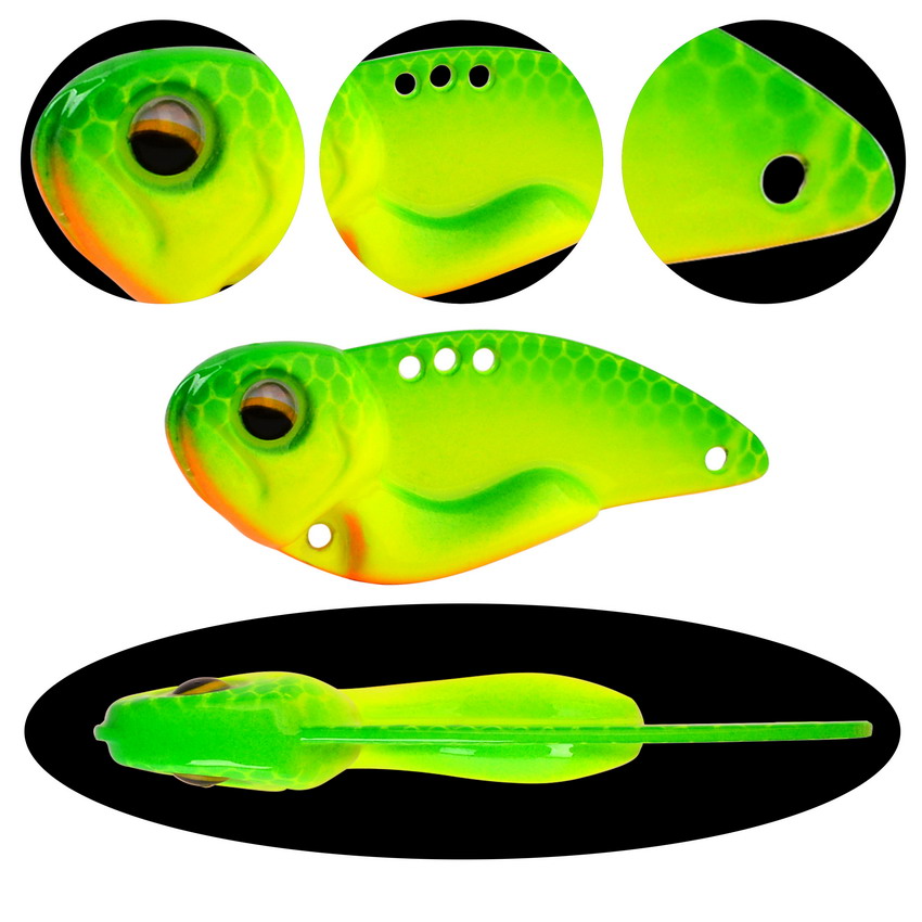 6 stücke Metall VIB Angeln Loc – Fishing Lure Blade Bait Bewertung und Preis