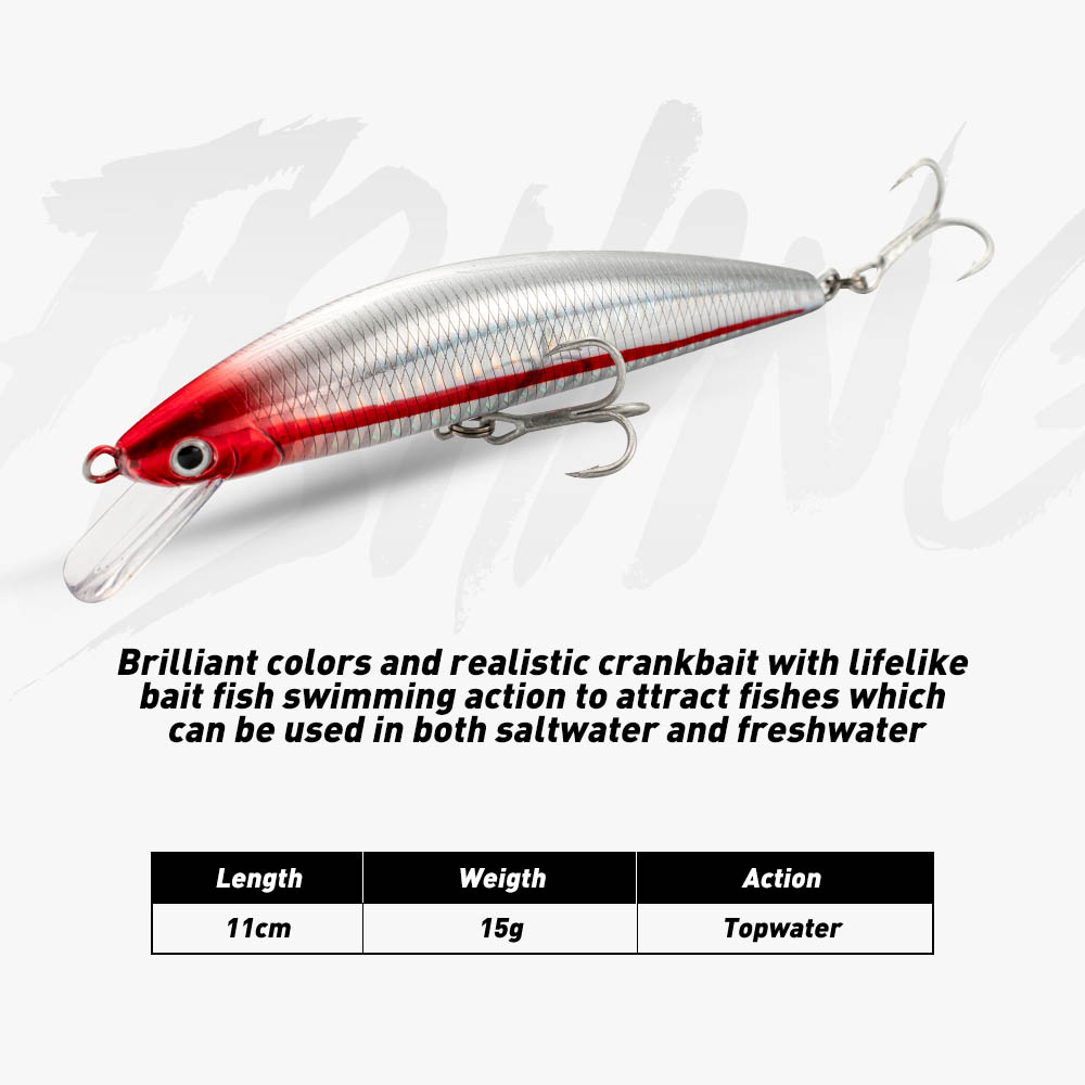 Angelköder Sinking Minnow 13 c – Fishing Lure Jerkbait Bewertung und Preis