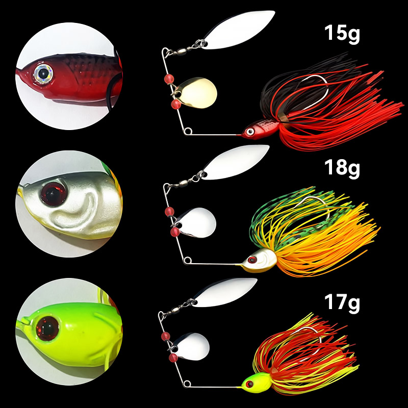 Bazooka 15g 18g Spinnerbait An – Fishing Lure Spinnerbait Bewertung und Preis