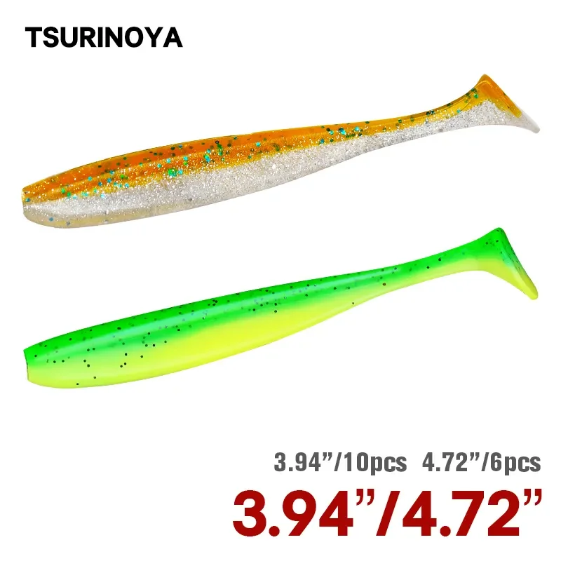 TSURINOYA NEUE GRÖSSE 100mm 12 – Fishing Lure Soft Plastic Bewertung und Preis