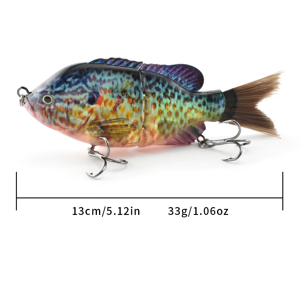 13 cm/33 g Bionischer zweiteil – Fishing Lure Popper Bewertung und Preis