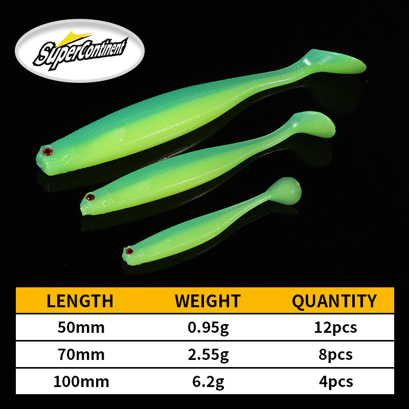 2022 Supercontinent ShadTeez 5 – Fishing Lure Soft Plastic Bewertung und Preis