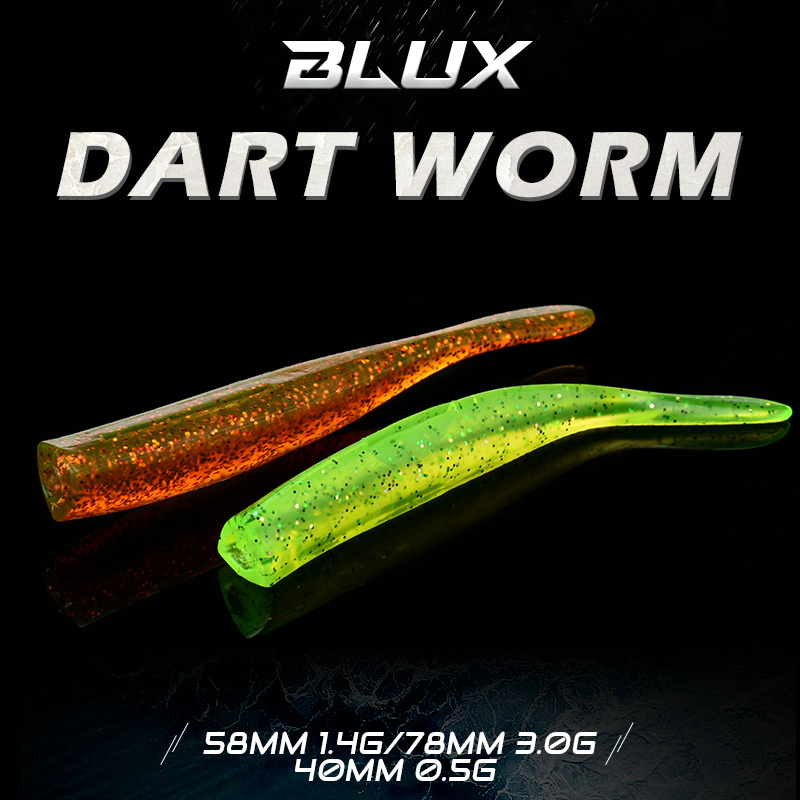 BLUX Neue Dart Wurm Weichen Kö – Fishing Lure Spoon Bewertung und Preis