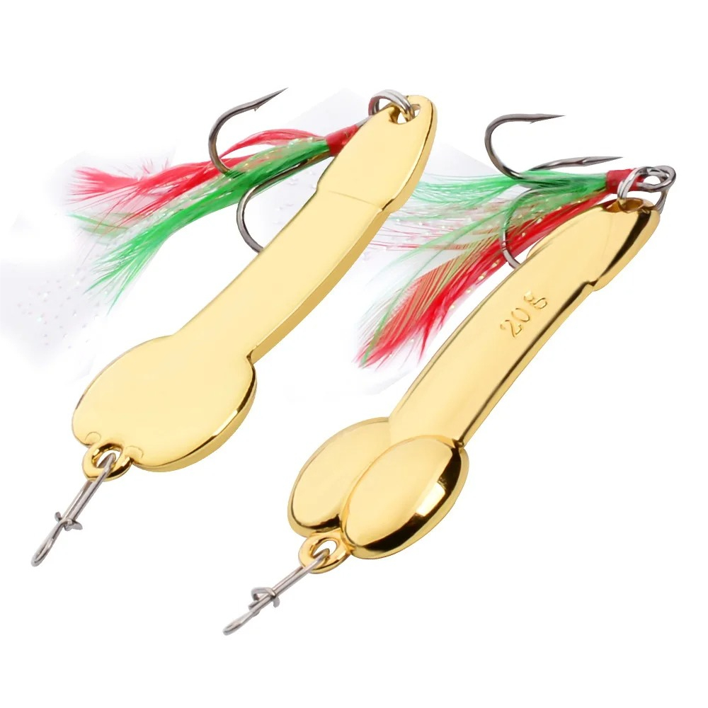 Metall Löffel Penis Form Angel – Fishing Lure Spoon Bewertung und Preis