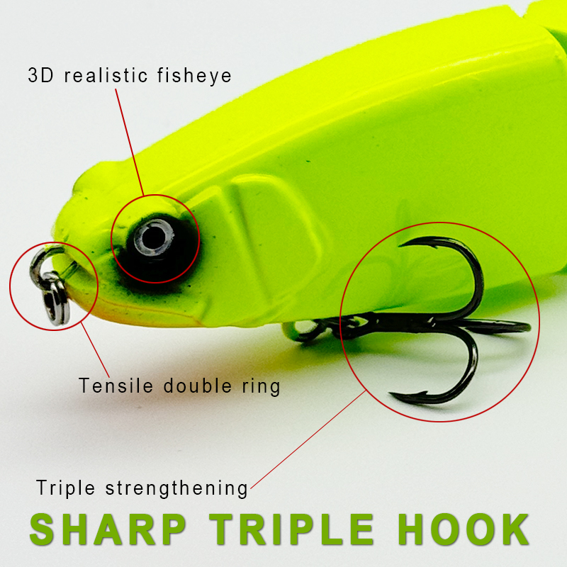 Swimbait Big Bait Set Angelköd – Fishing Lure Popper Bewertung und Preis