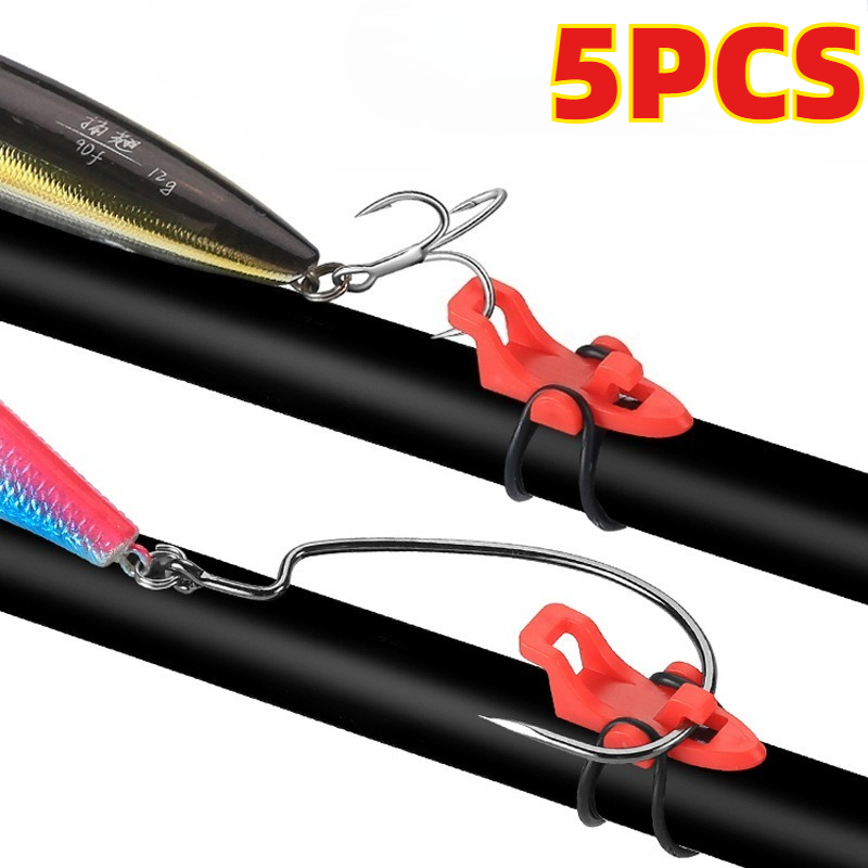 5 Stück Angelruten-Hakenhalter – Fishing Lure Jig Bewertung und Preis