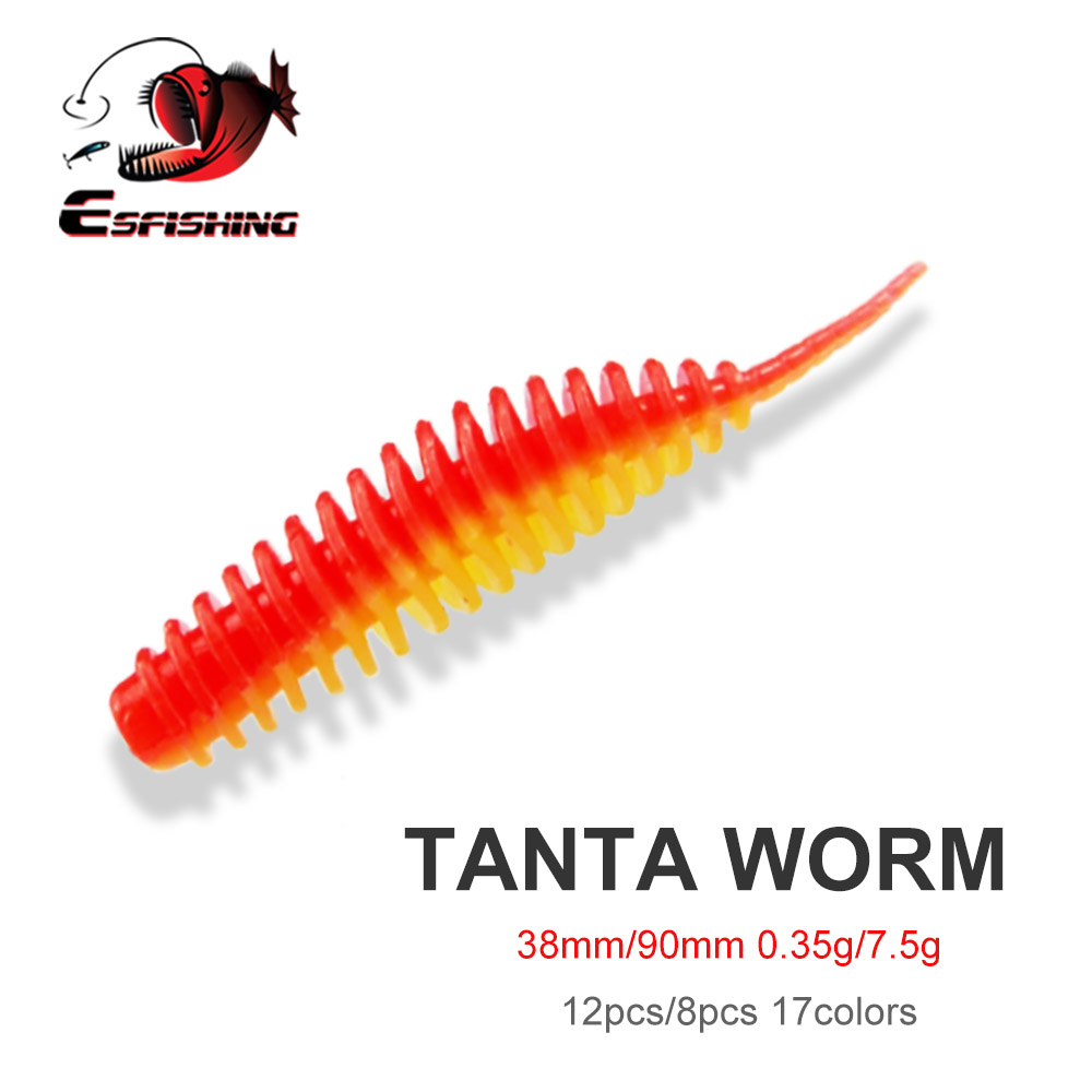 ESFISHING Angelköder Tanta 38m – Fishing Lure Soft Plastic Bewertung und Preis