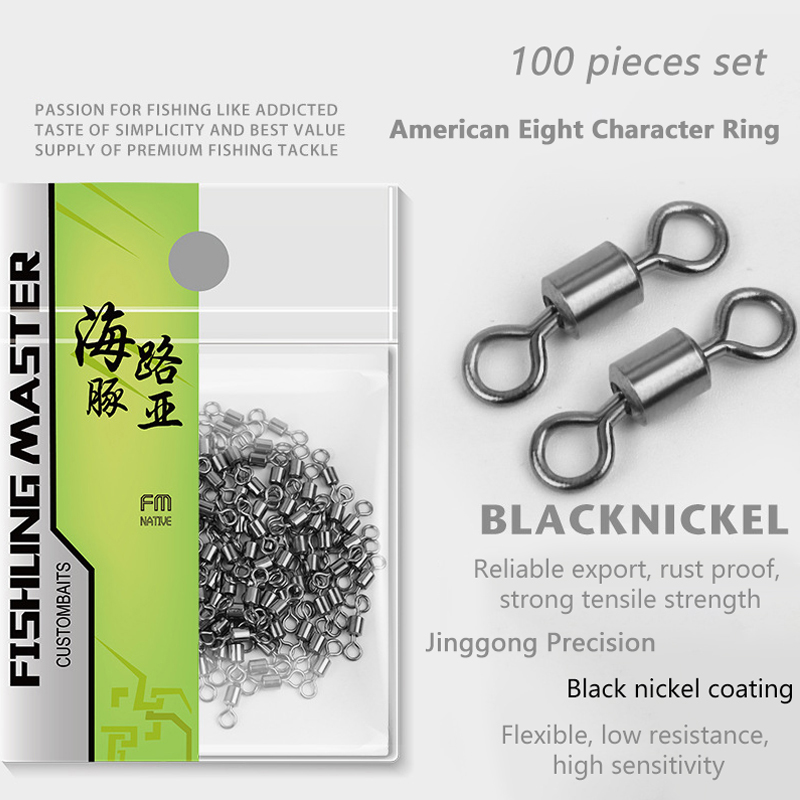 ★ ▲ 100 Stück Angelwirbel aus  – Fishing Lure Making Kit Bewertung und Preis