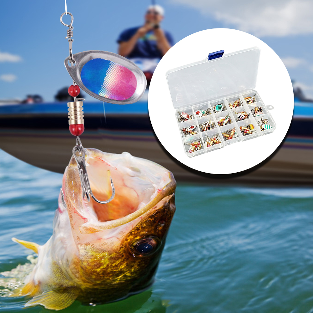 30 Stück Metall-Löffelspinner  – Fishing Lure Spoon Bewertung und Preis